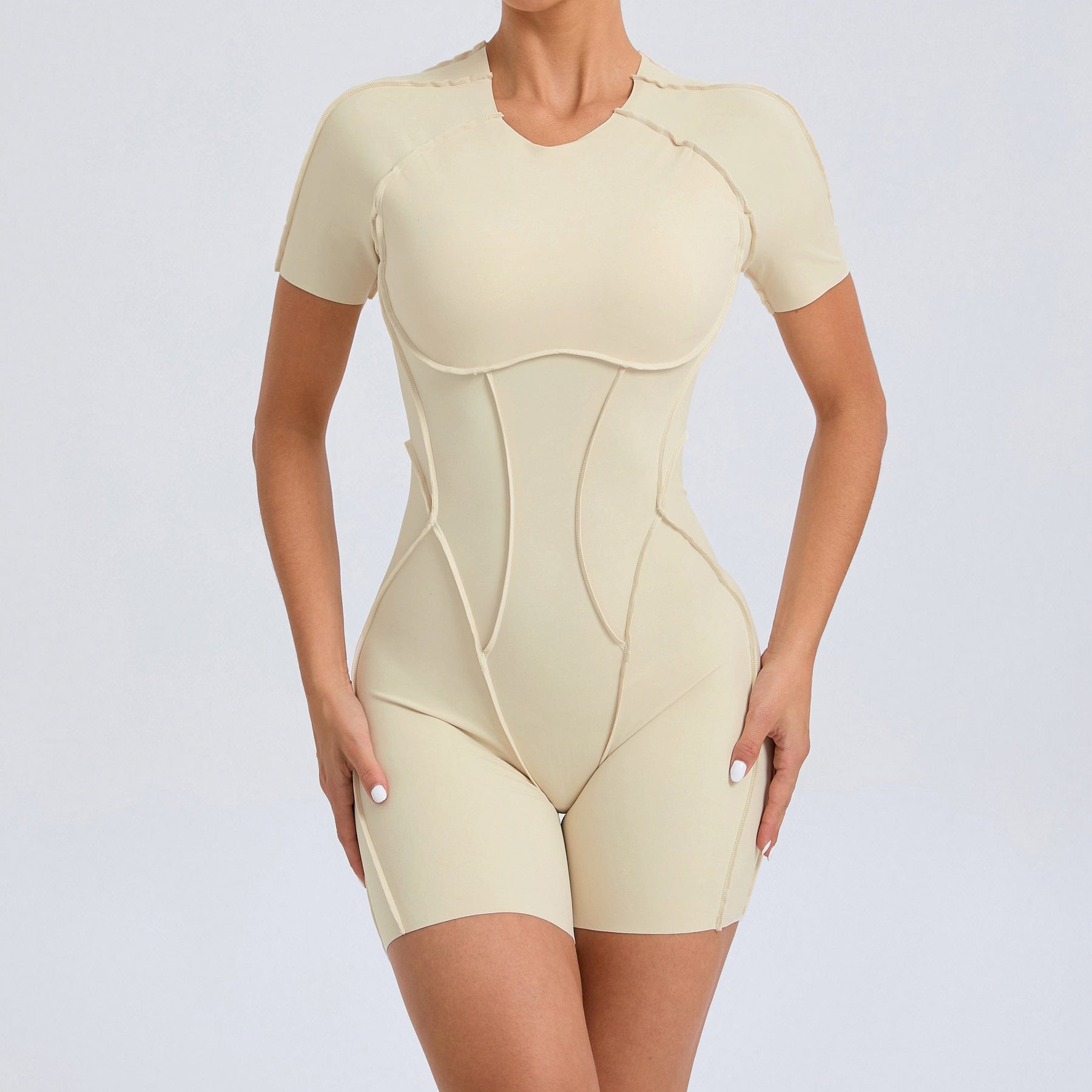 Charming Backless Mini Jumpsuit