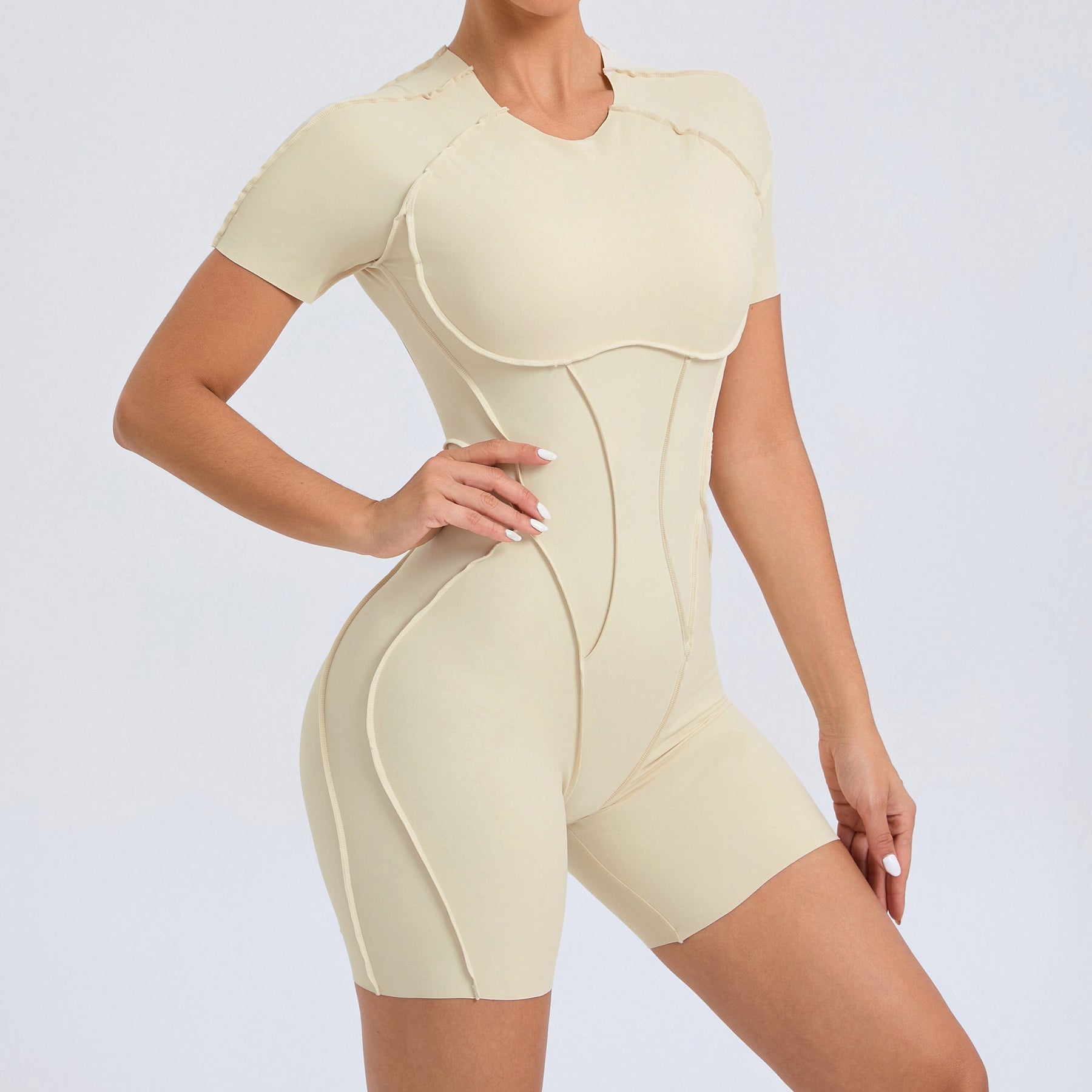 Charming Backless Mini Jumpsuit