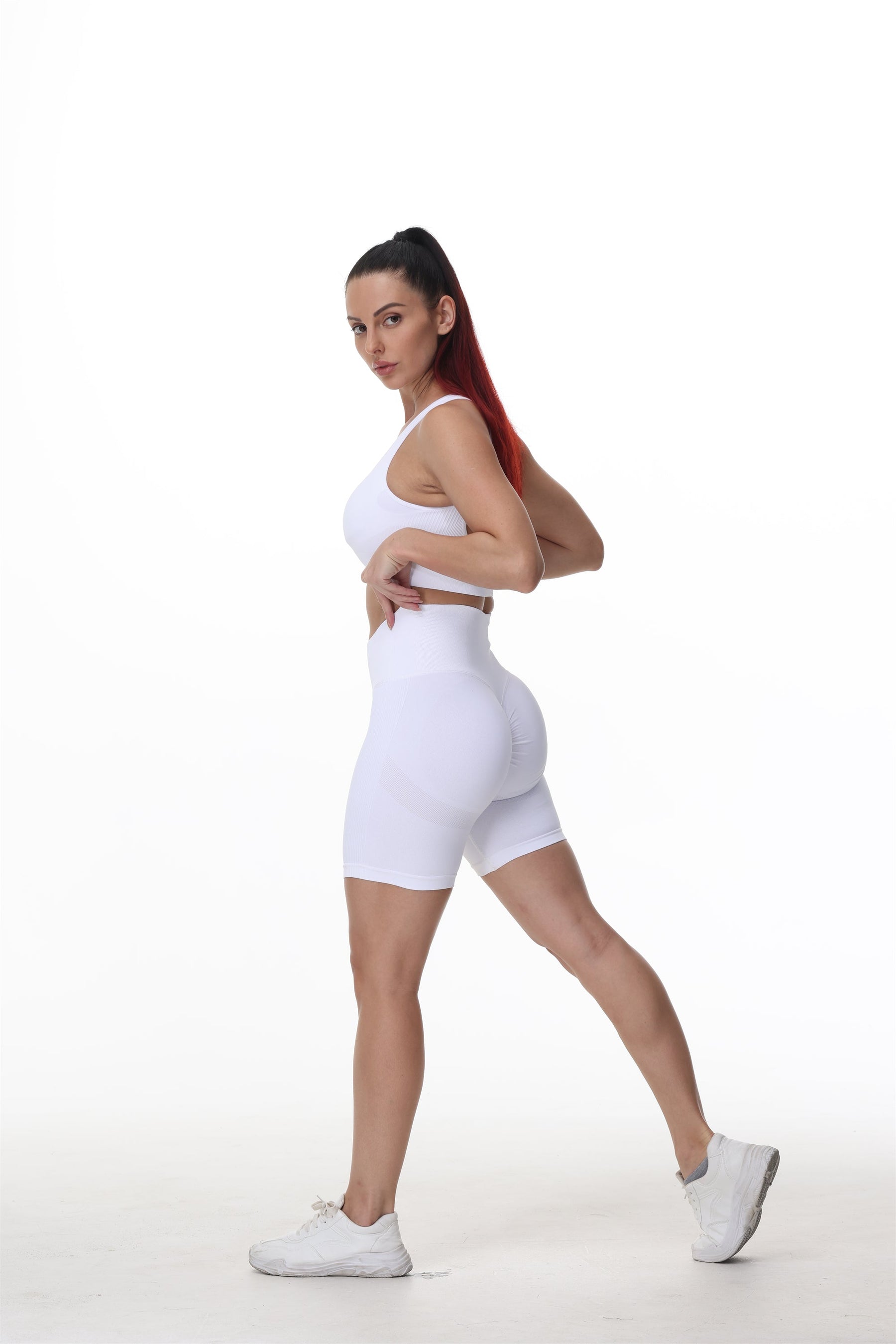 Ultimate Running Set: Stylish Shorts & Performance Top
