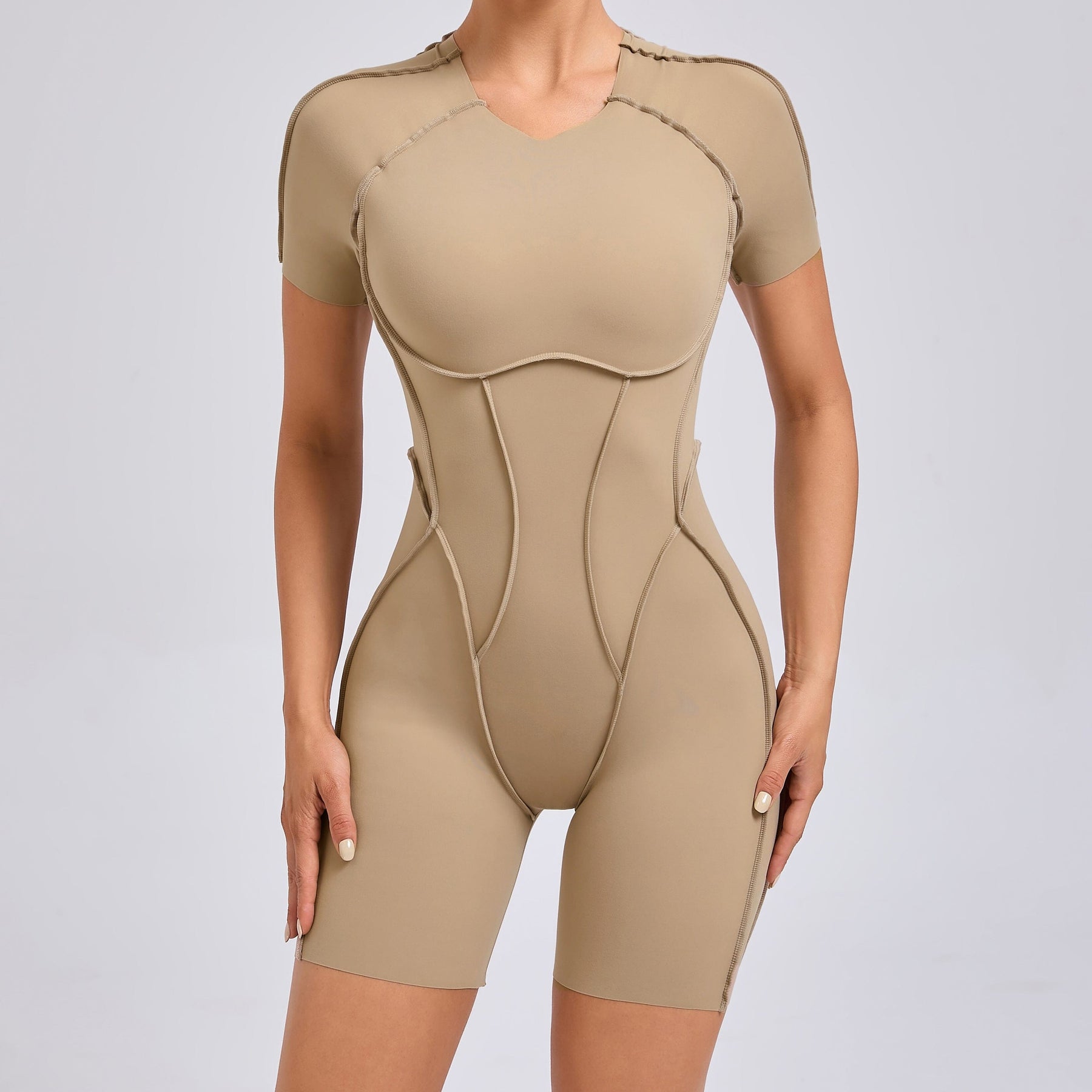 Charming Backless Mini Jumpsuit