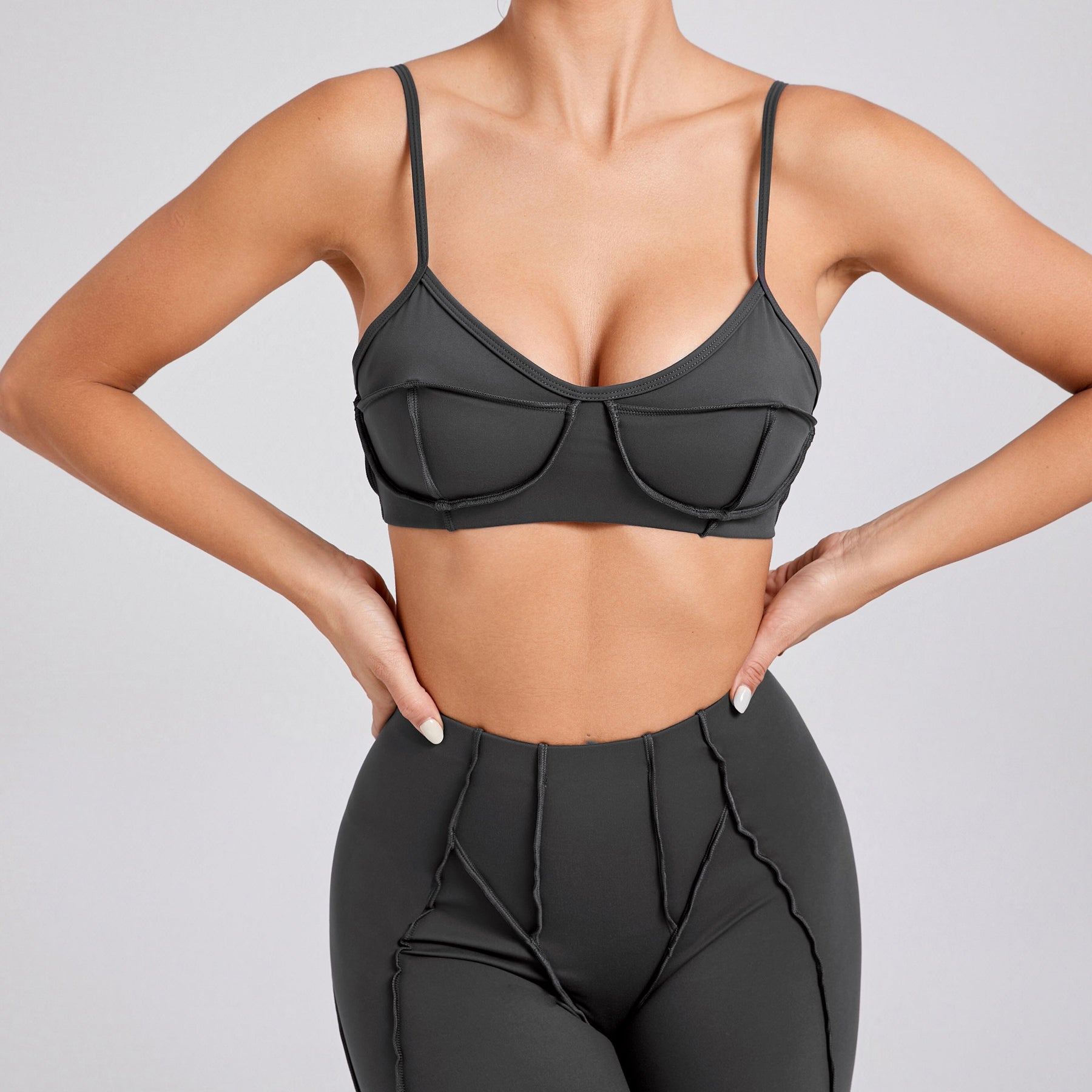 Whimsical Padded Sports Bra