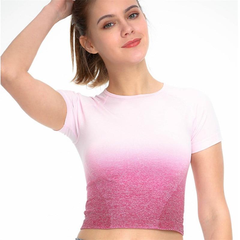 Stylish Ombre Short Sleeve Tee