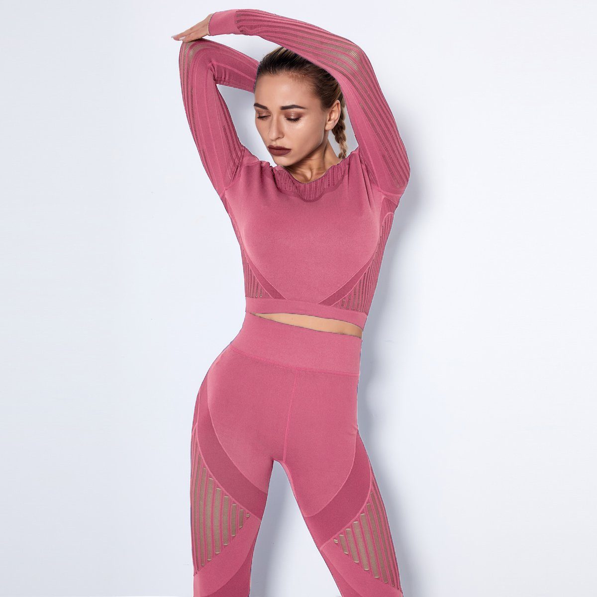Breathable Mesh Seamless Top for Ultimate Comfort