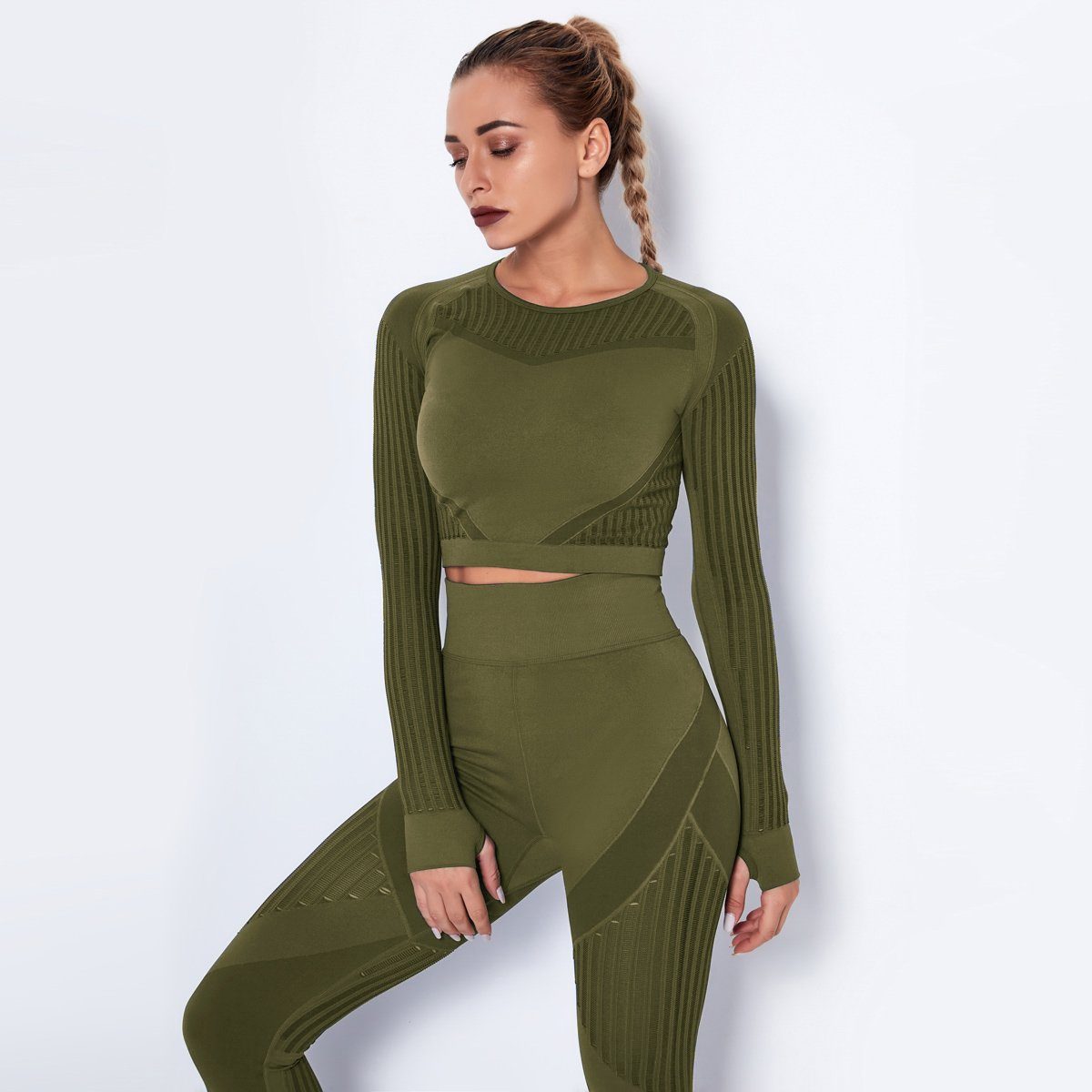Breathable Mesh Seamless Top for Ultimate Comfort