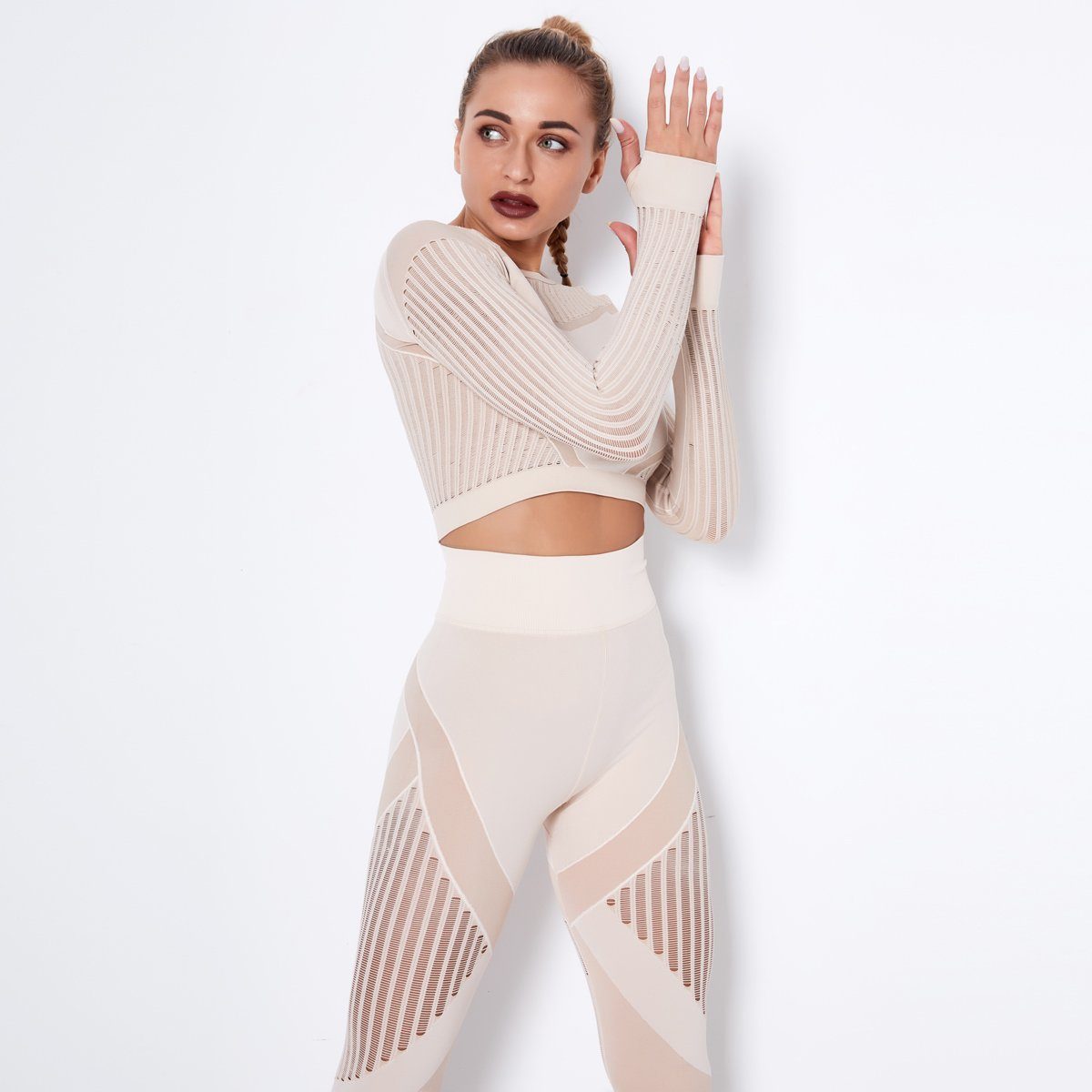 Breathable Mesh Seamless Top for Ultimate Comfort