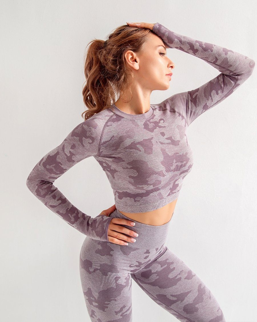 Camouflage Seamless Leggings for Ultimate Comfort and Style