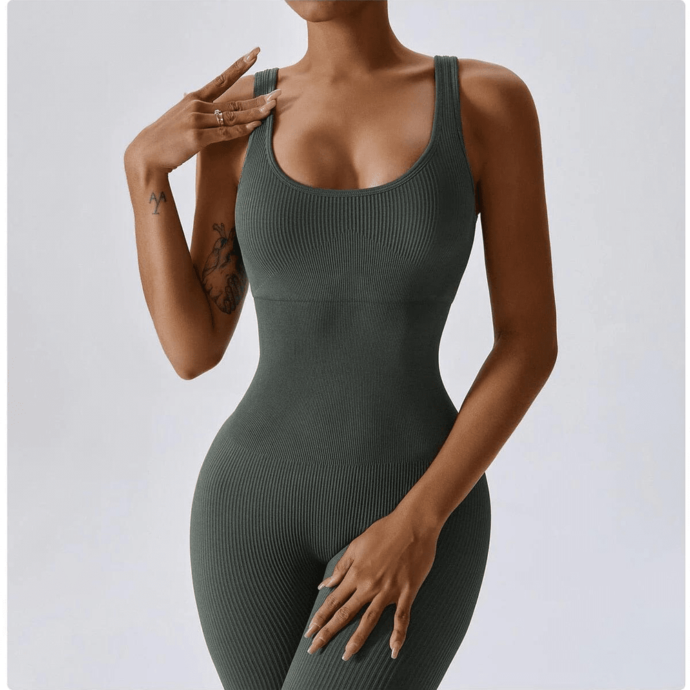 Ultimate Comfort Seamless Jumpsuit for All-Day Style