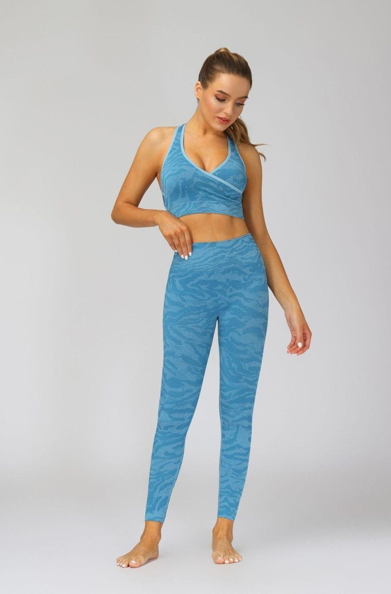 Wildly Comfortable Tiger-Print Seamless Leggings