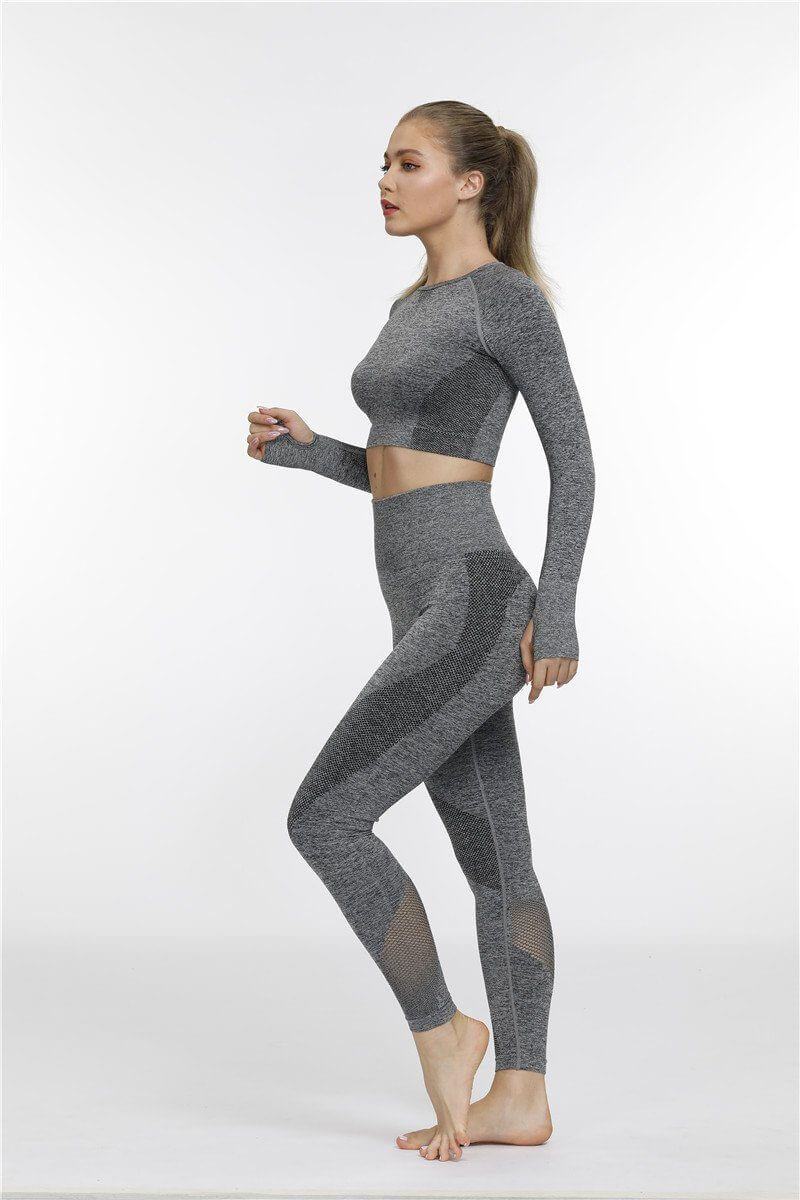 Stylish Long Sleeve Workout Shirt