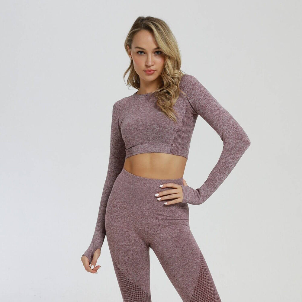Stylish Long Sleeve Workout Shirt