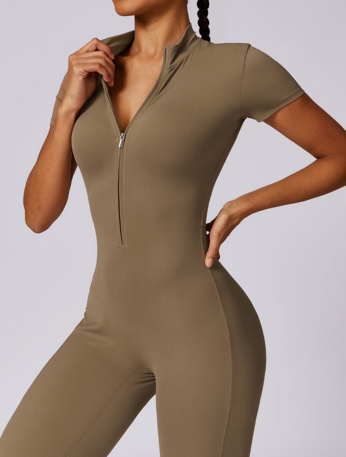 Blissful Breeze Short Sleeve Jumpsuit