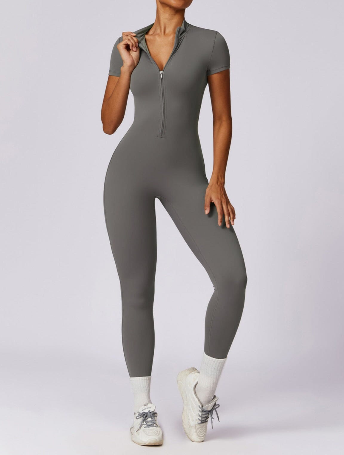 Blissful Breeze Short Sleeve Jumpsuit