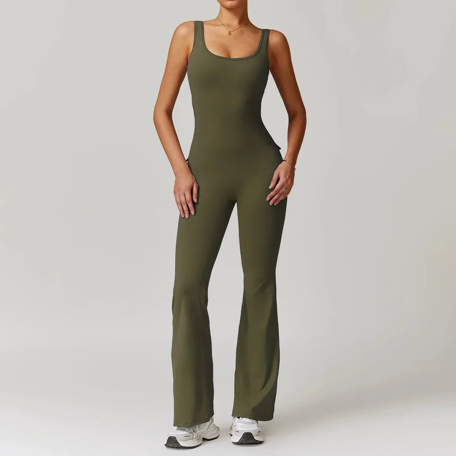 Chic & Stylish Flared Pocket Jumpsuit