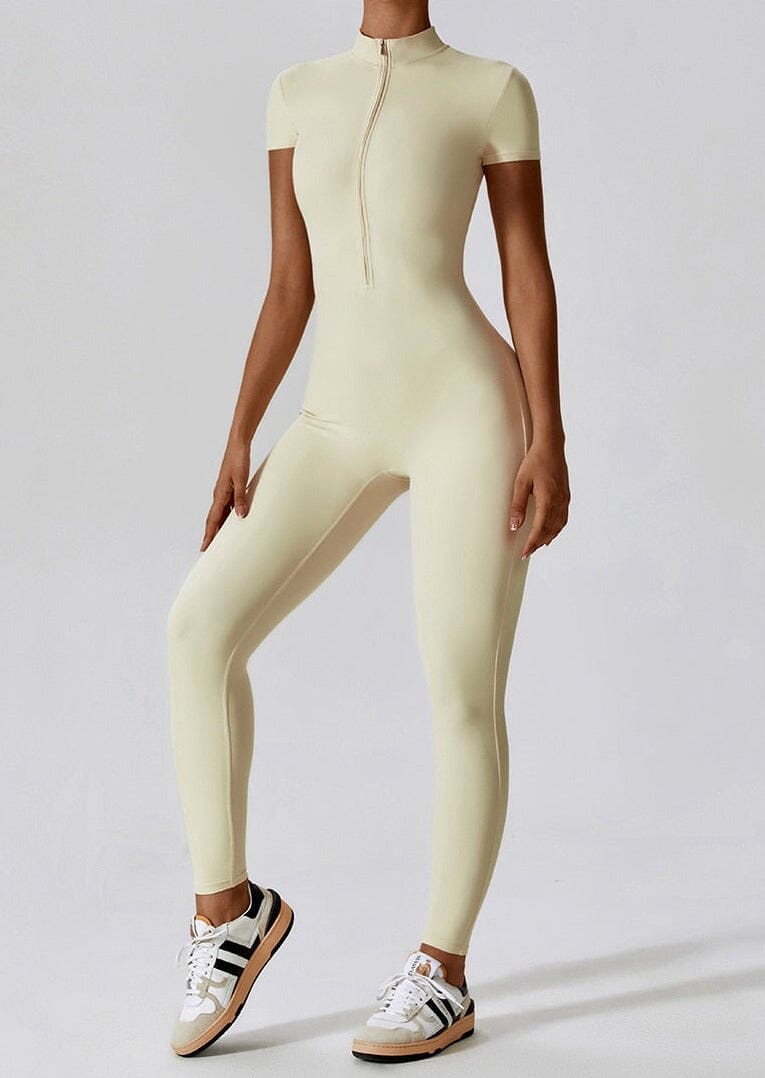 Blissful Breeze Short Sleeve Jumpsuit