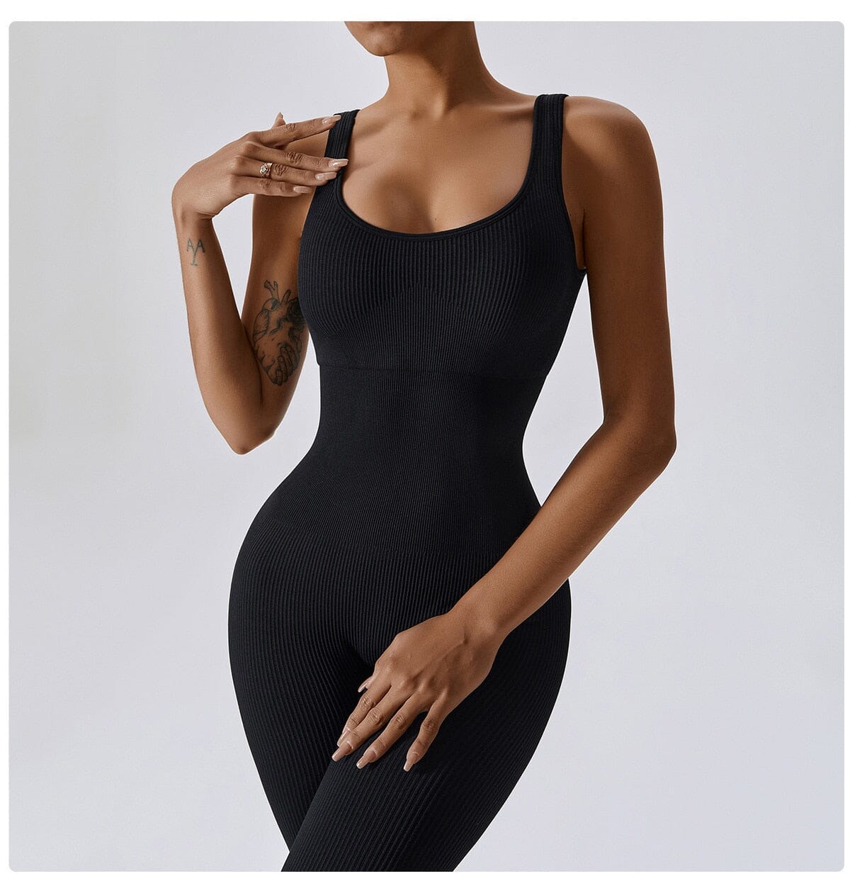 Ultimate Comfort Seamless Jumpsuit for All-Day Style