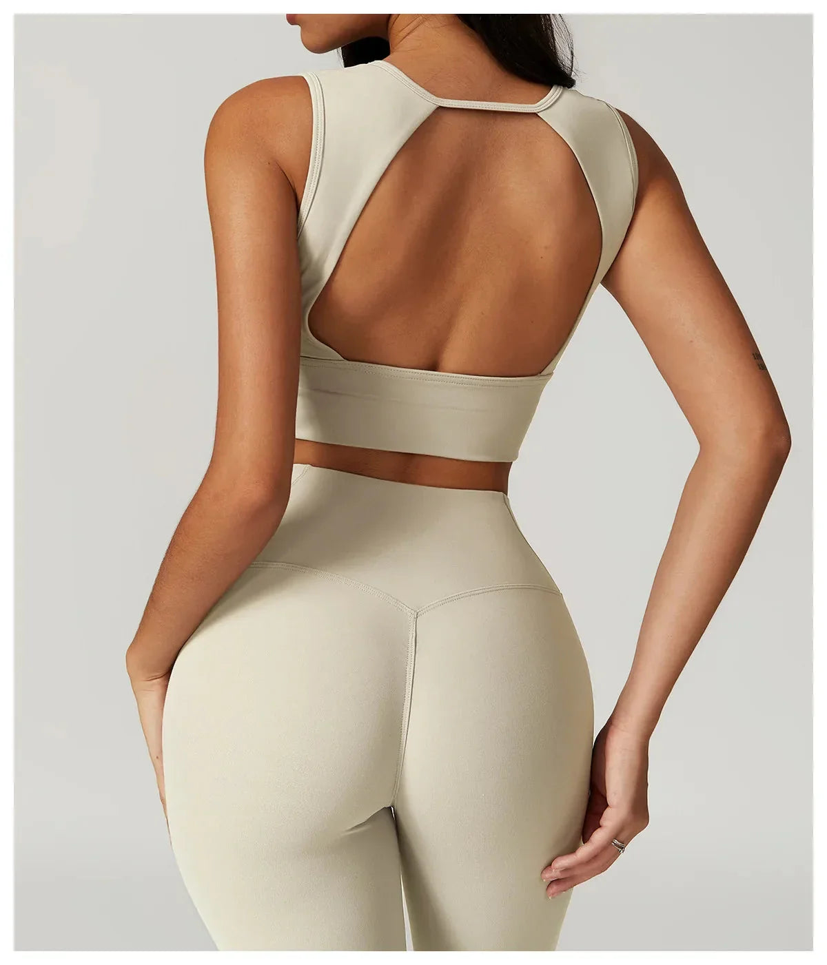 Elevate Your Game: Backless Performance Leggings & Top Set