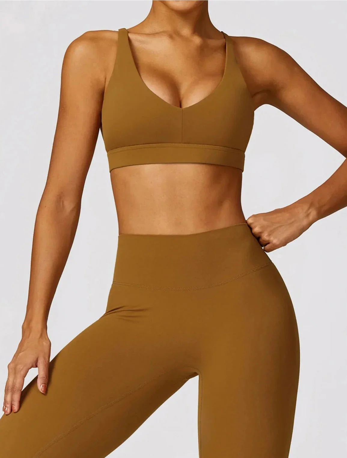 Elevate Your Workout with the Reflex Cross-Back Sports Bra