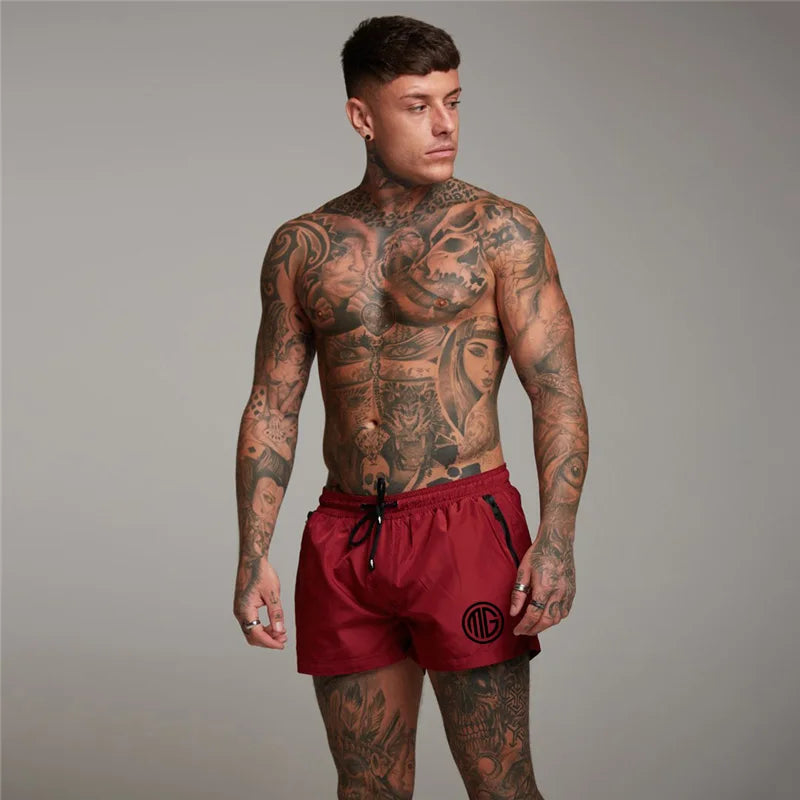 Red MG Shorts