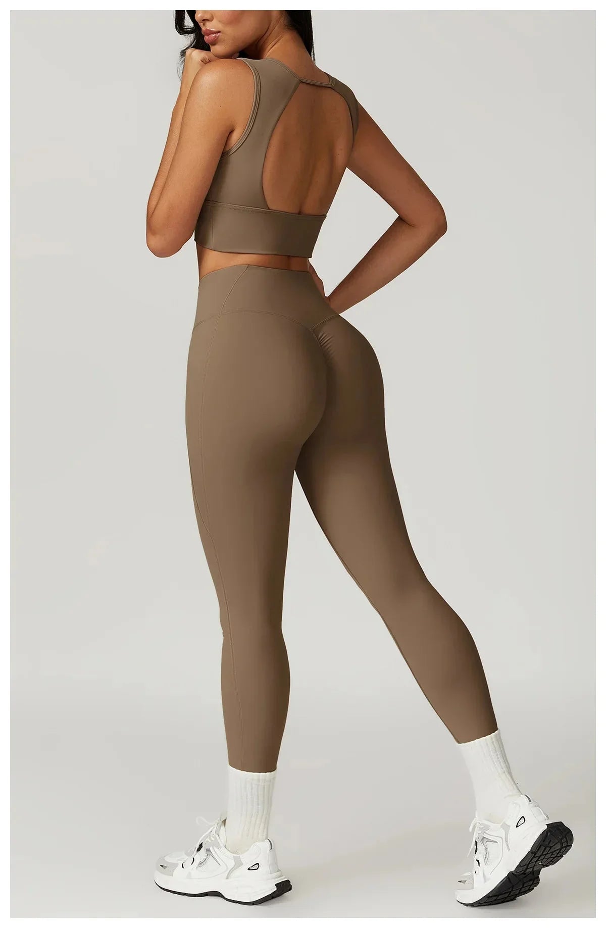 Elevate Your Game: Backless Performance Leggings & Top Set