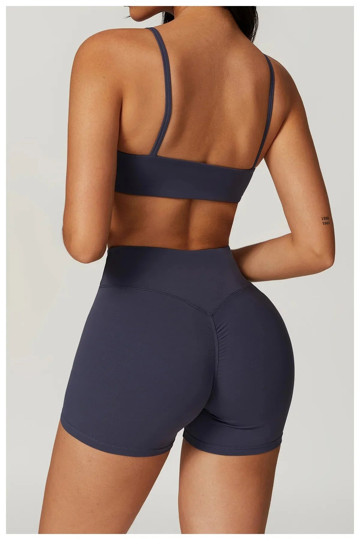 Elevate Your Workout: Stylish Shorts & Bra Gym Set by Active Wanders