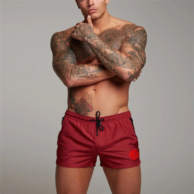 Red MG Shorts