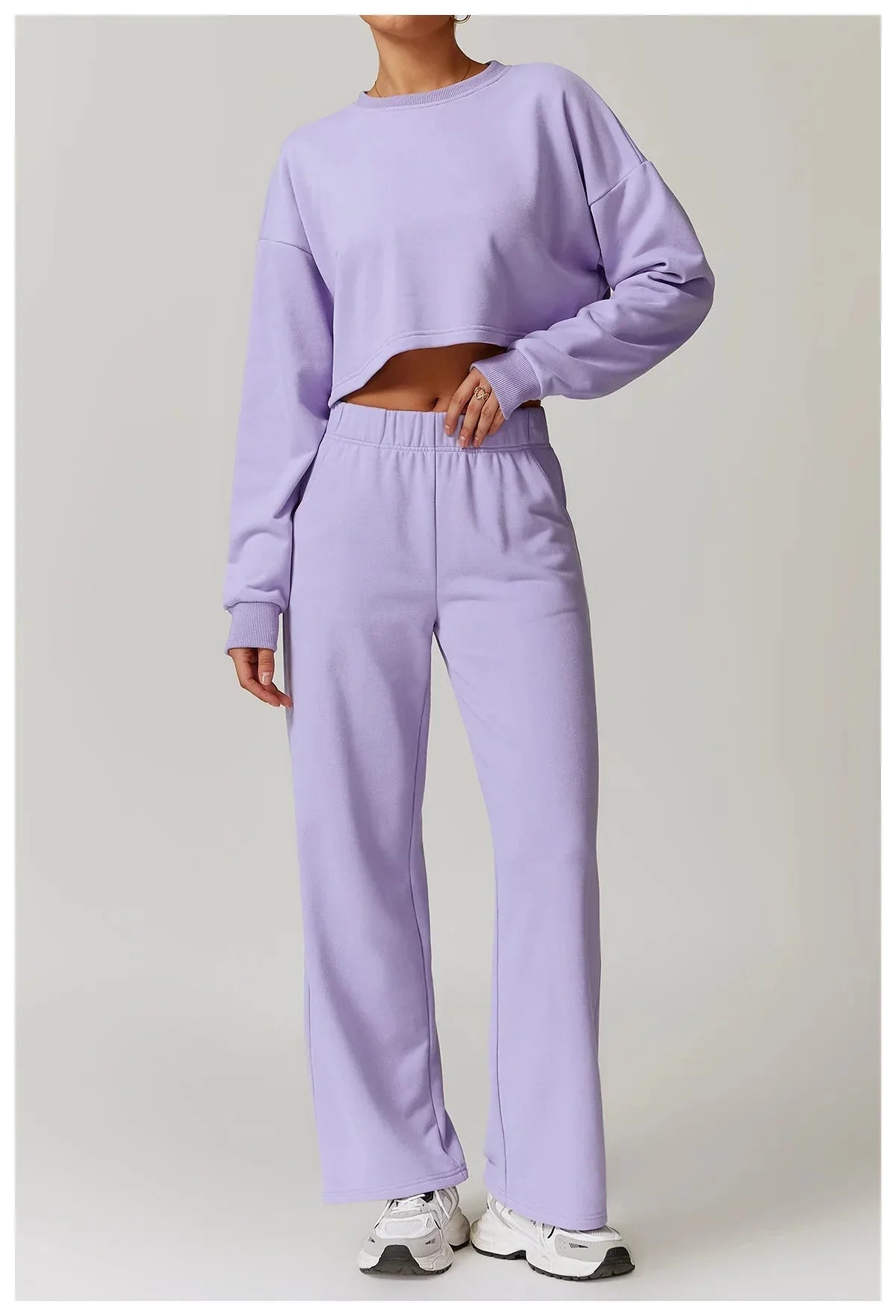Ultimate Fitness Ensemble - Stylish Pants & Top Combo
