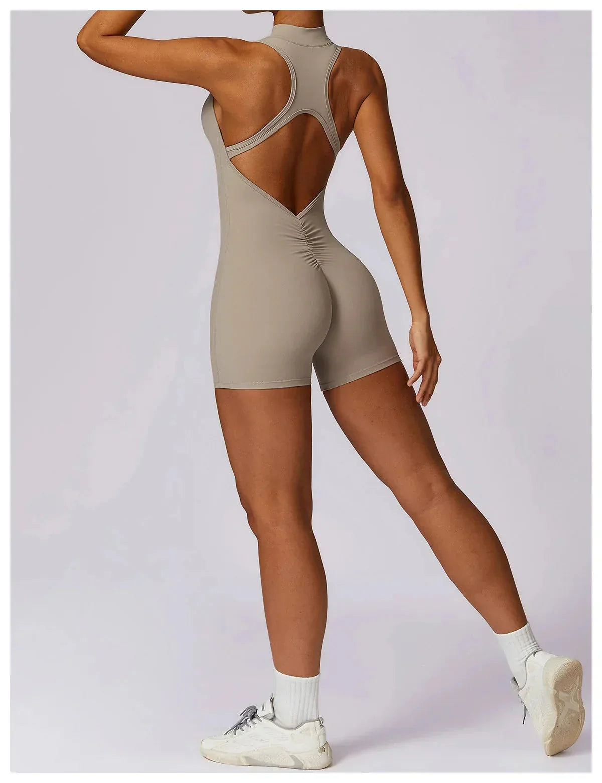 Chic Regent Zip-Up Jumpsuit for Effortless Style