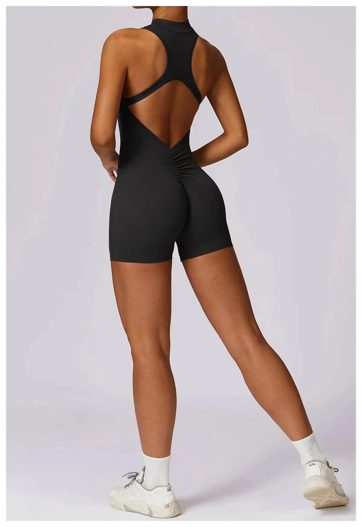Chic Regent Zip-Up Jumpsuit for Effortless Style