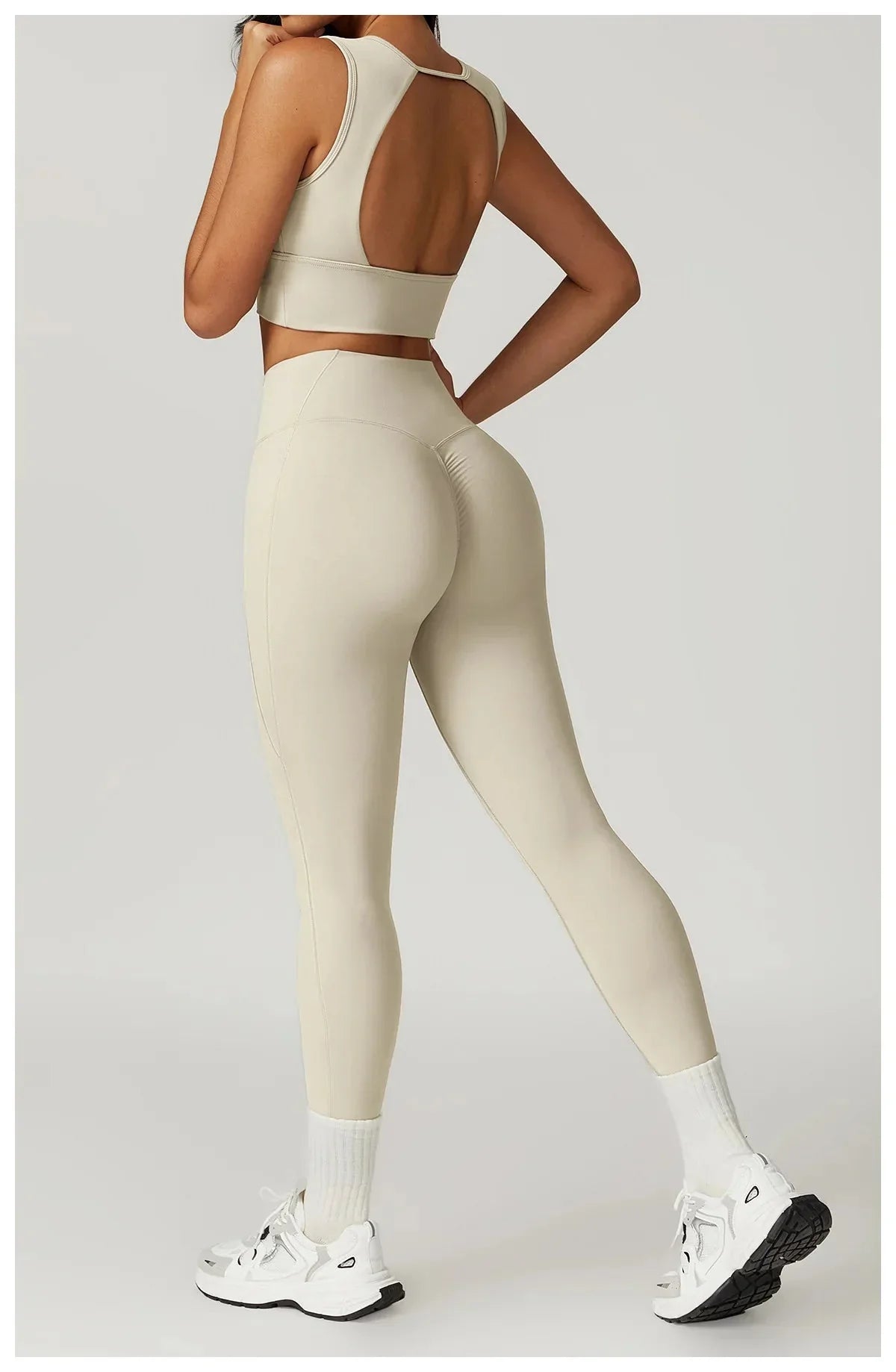 Elevate Your Game: Backless Performance Leggings & Top Set