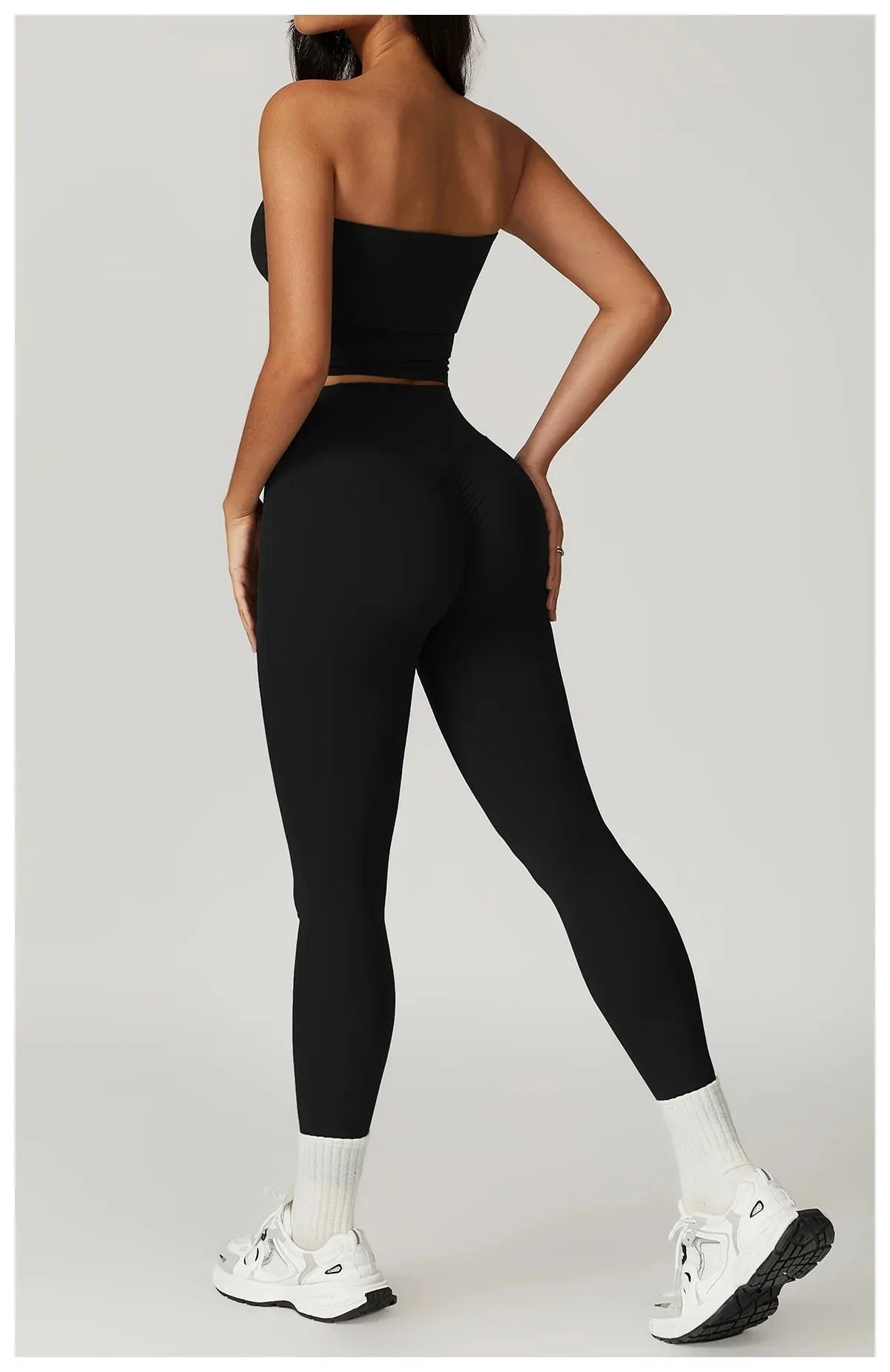 Elevate Your Workout: Performance Leggings & Stylish Top Set