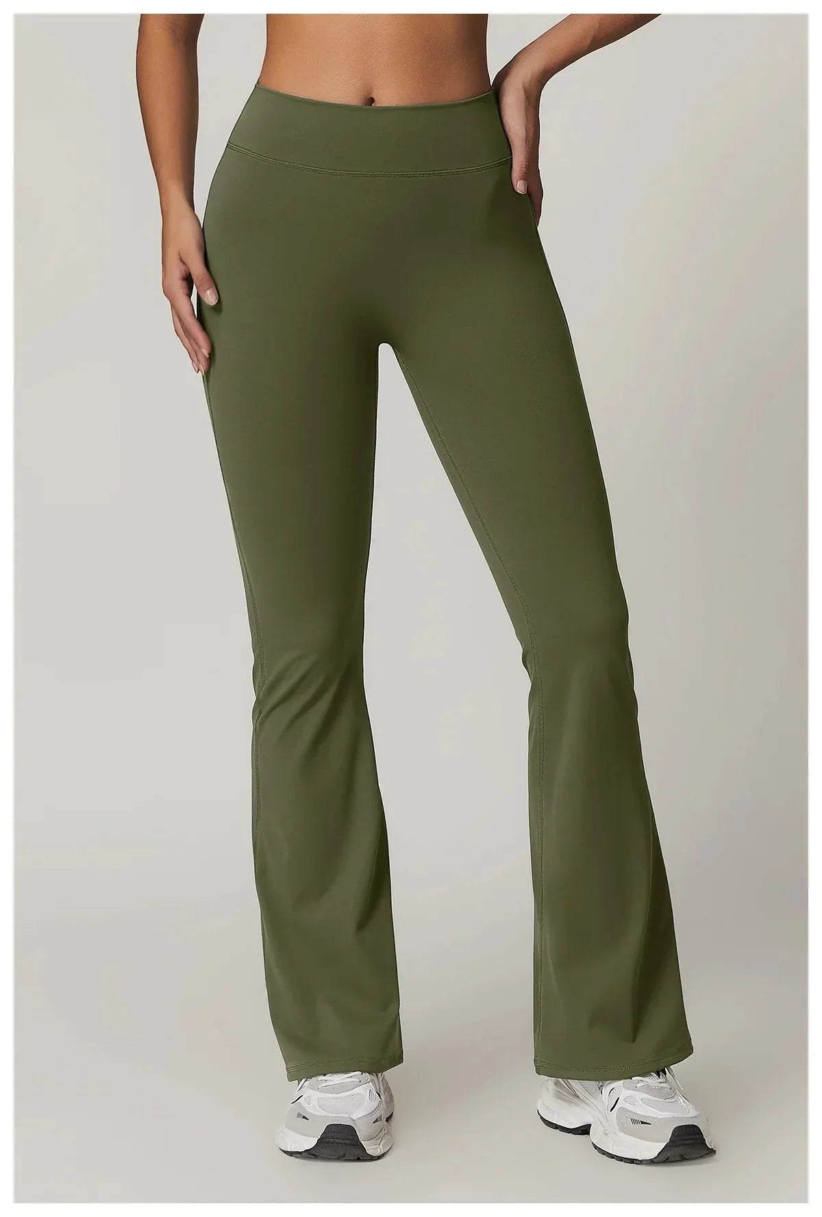 Stylish League Flared Pocket Leggings for Ultimate Comfort and Versatility