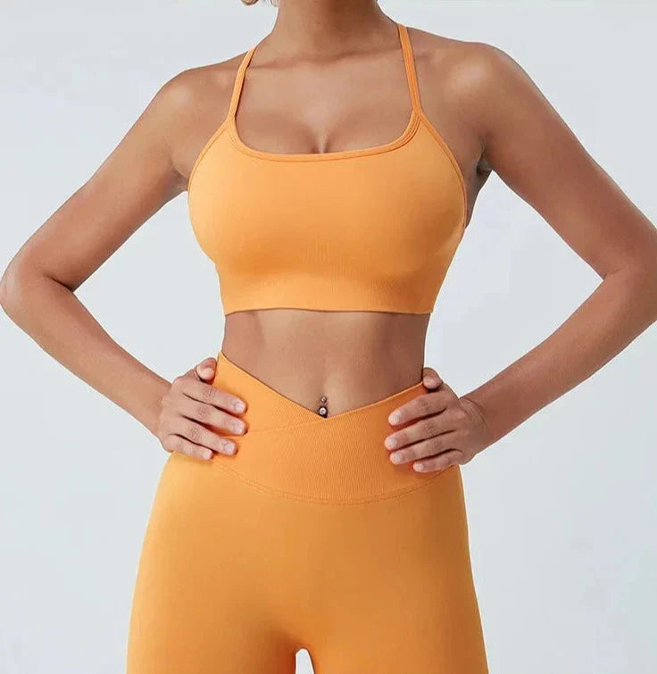 Core Seamless Crisscross Bralette