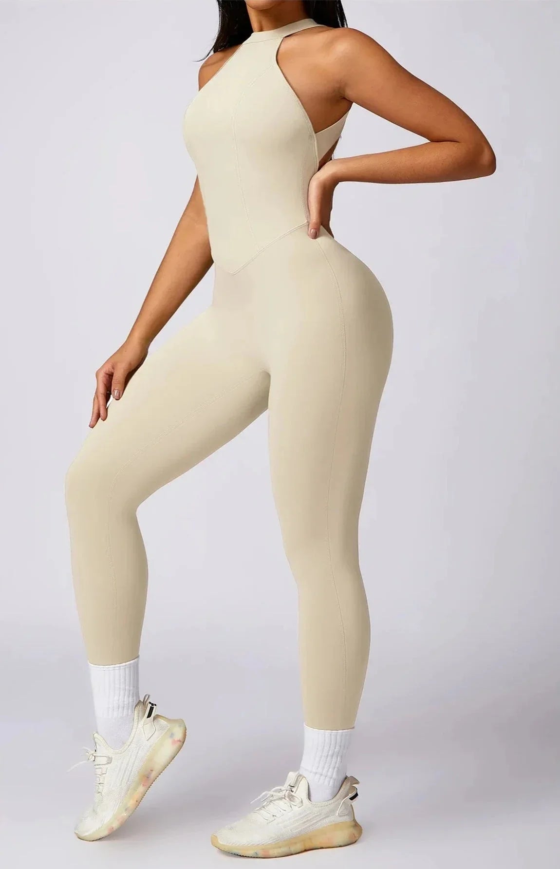 Dazzling Booty-Lifting Scrunch Jumpsuit