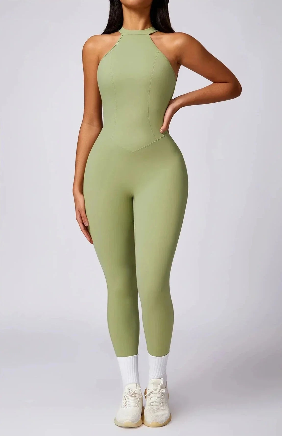 Dazzling Booty-Lifting Scrunch Jumpsuit