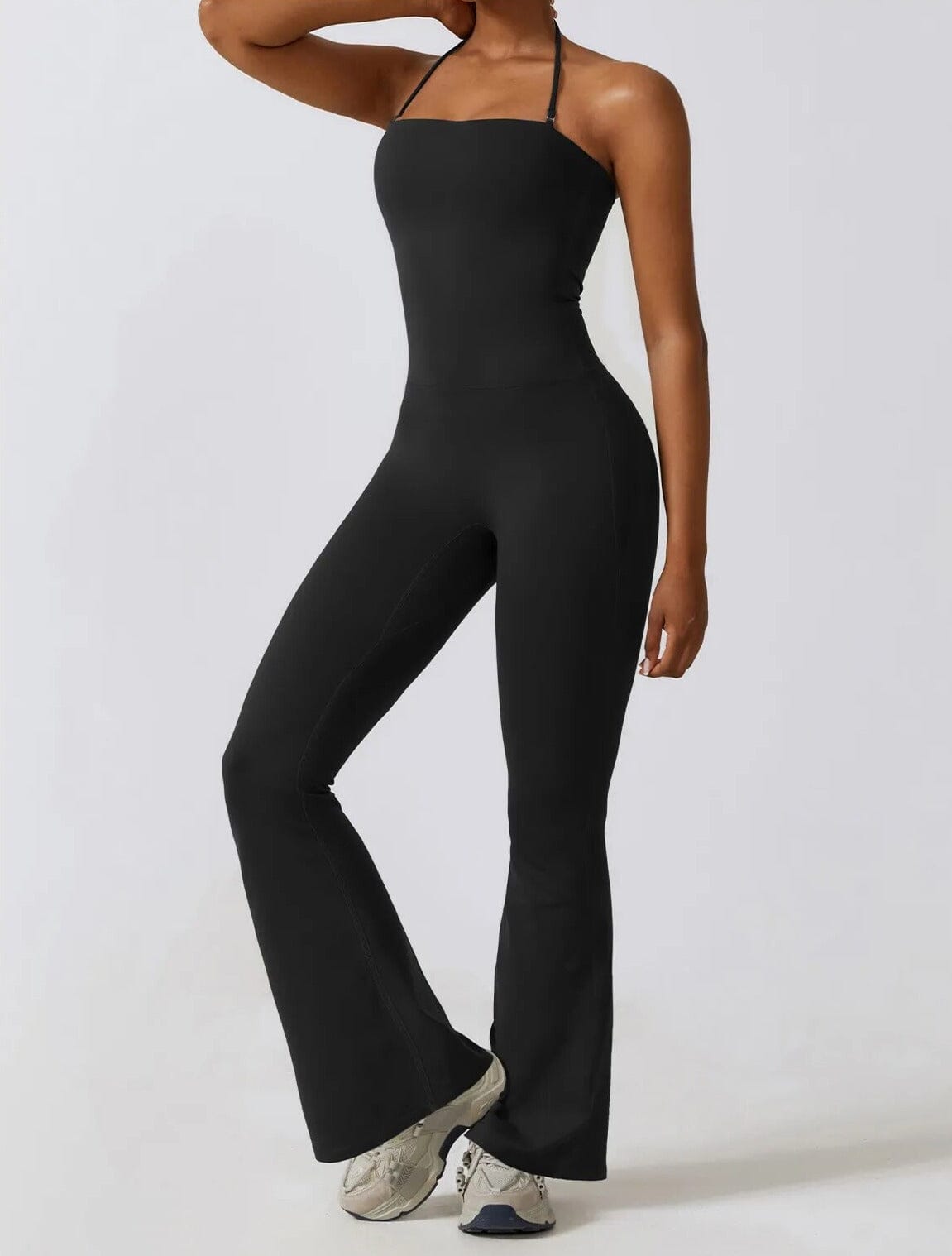 Elysian Chic Sleeveless Jumpsuit