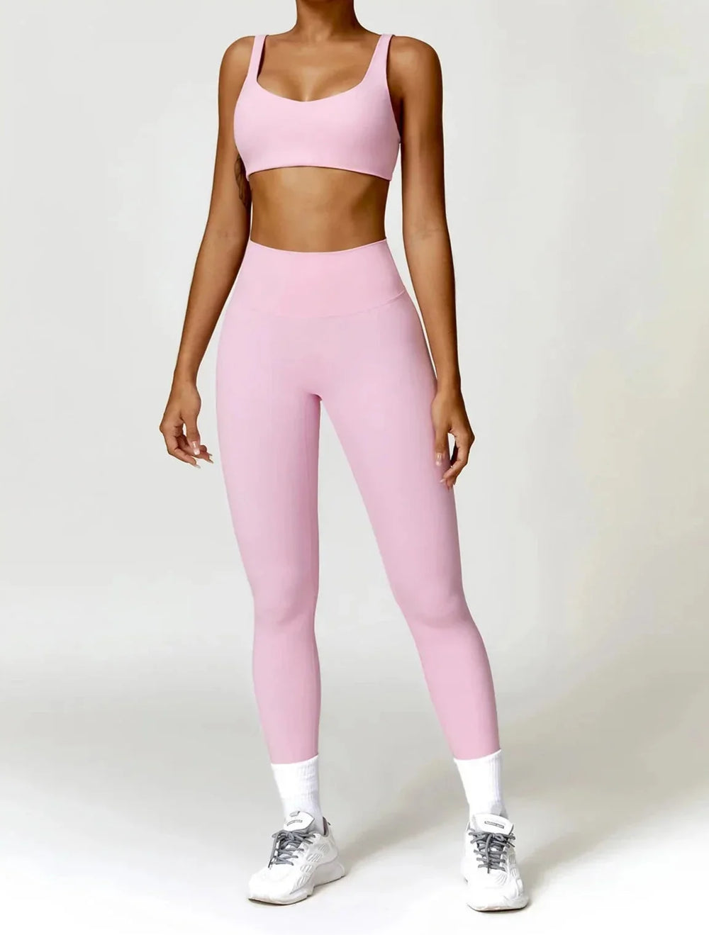 Elevate Your Workout with the Charm Flex Performance Bra and Leggings Set