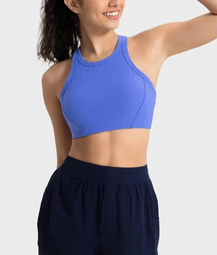 Elevate Fit High-Neck Sports Bra