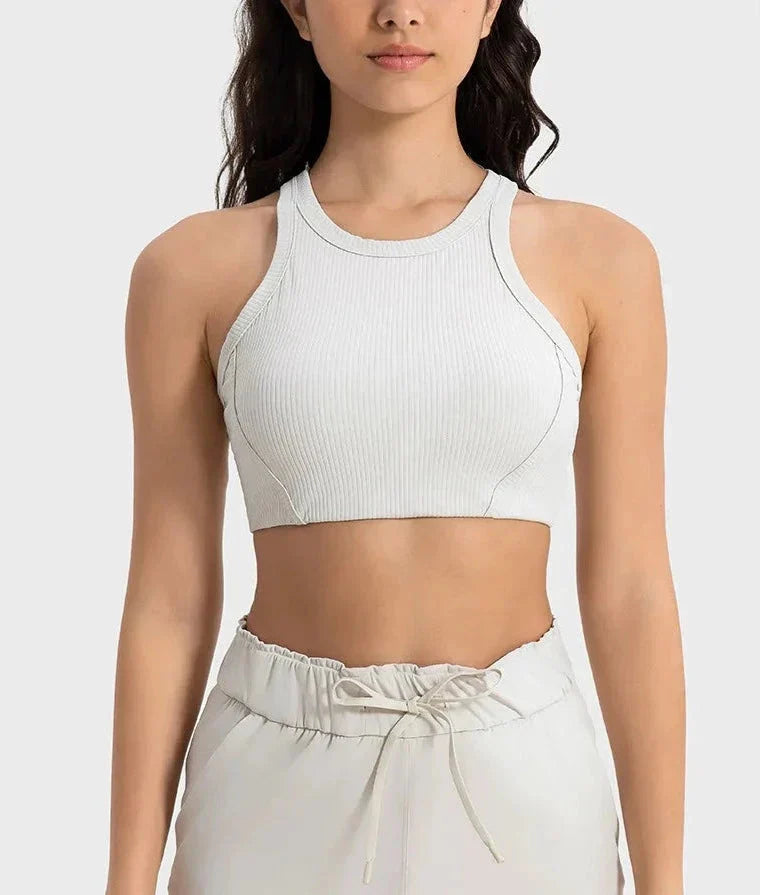Elevate Fit High-Neck Sports Bra