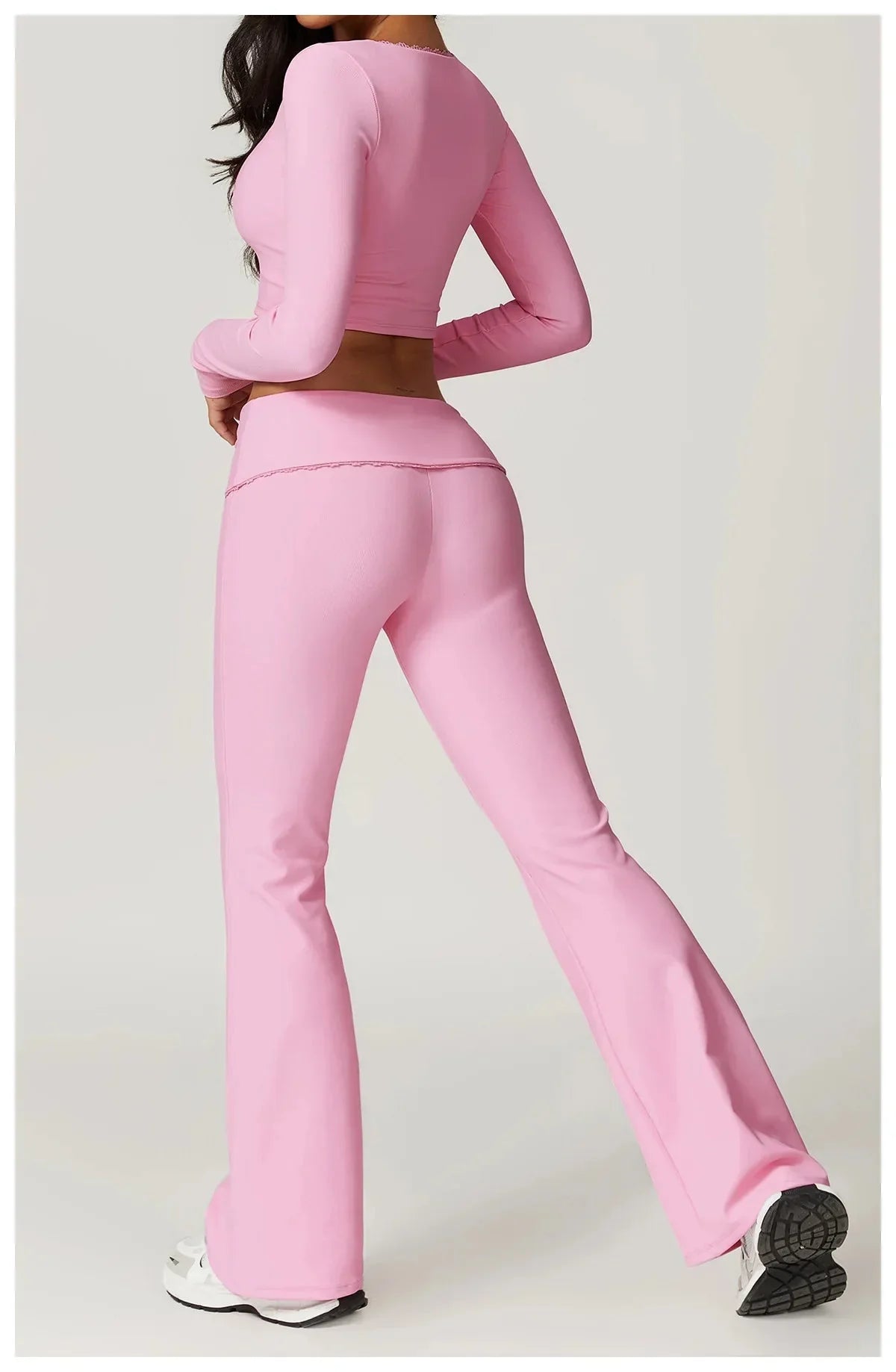 Ultimate Fitness Gear: Stylish Leggings and Matching Top Set