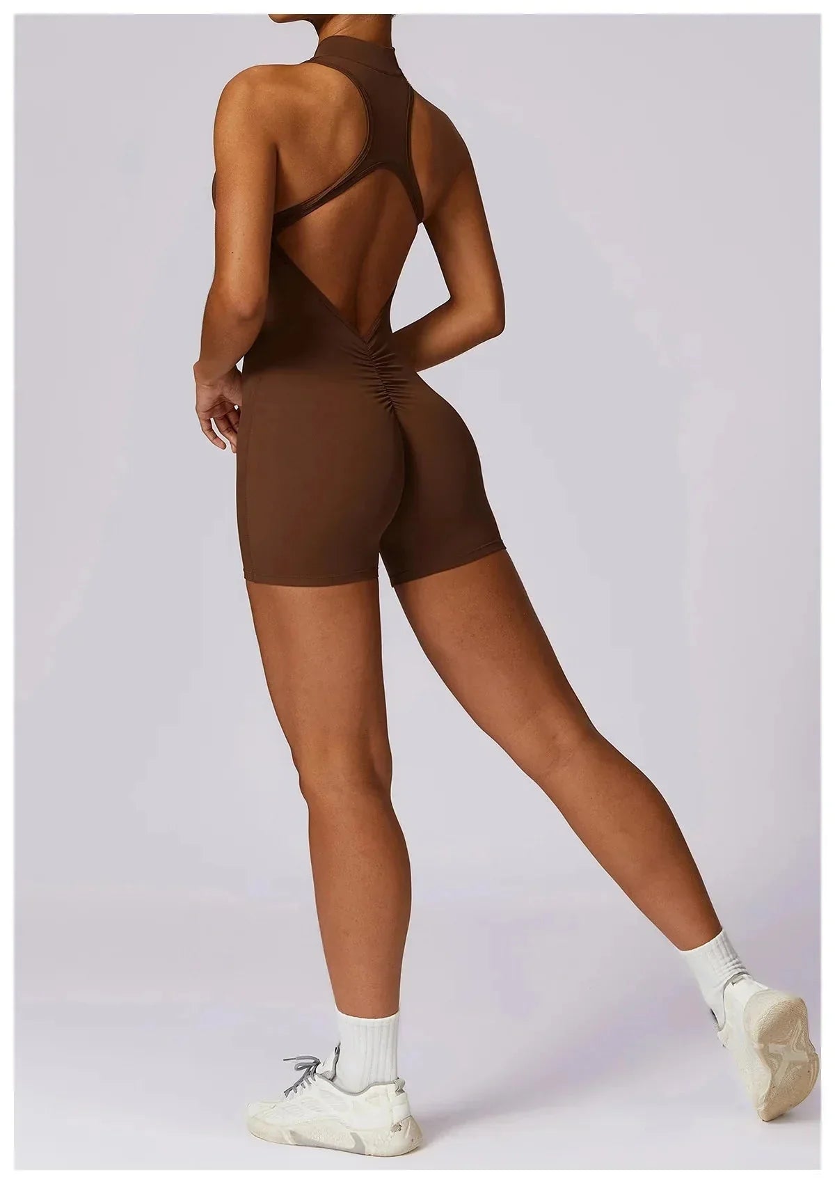 Chic Regent Zip-Up Jumpsuit for Effortless Style
