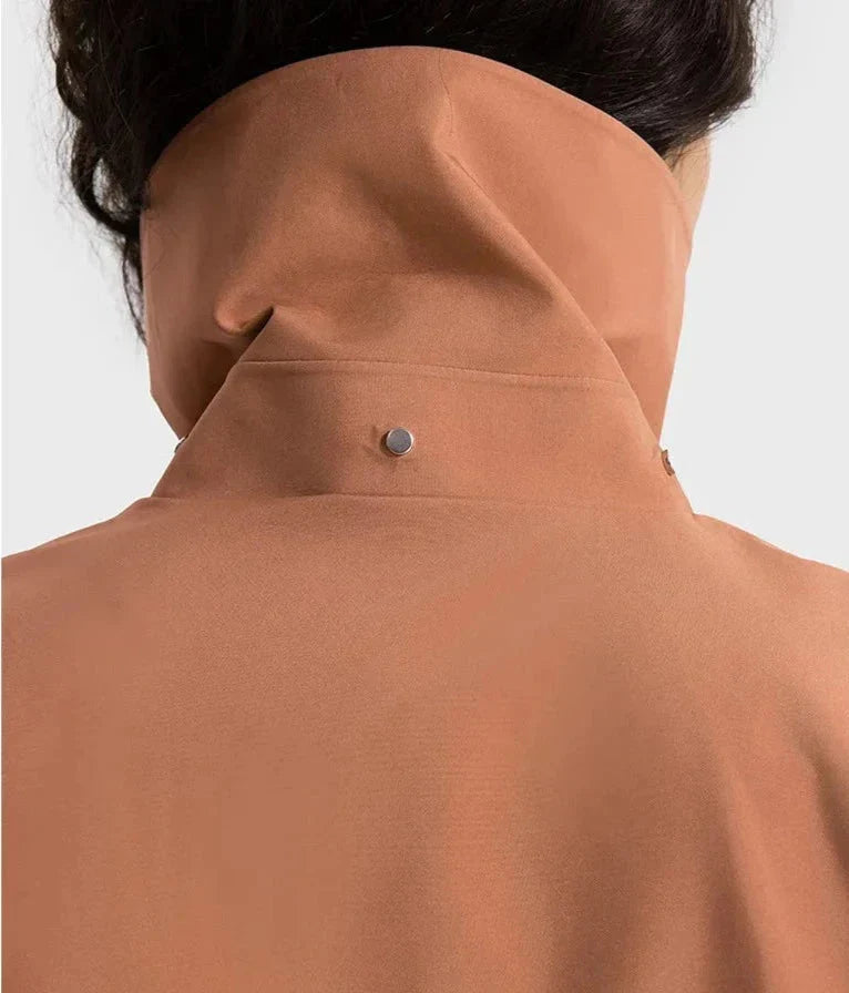 Versatile Windbreaker Jacket with Removable Hood