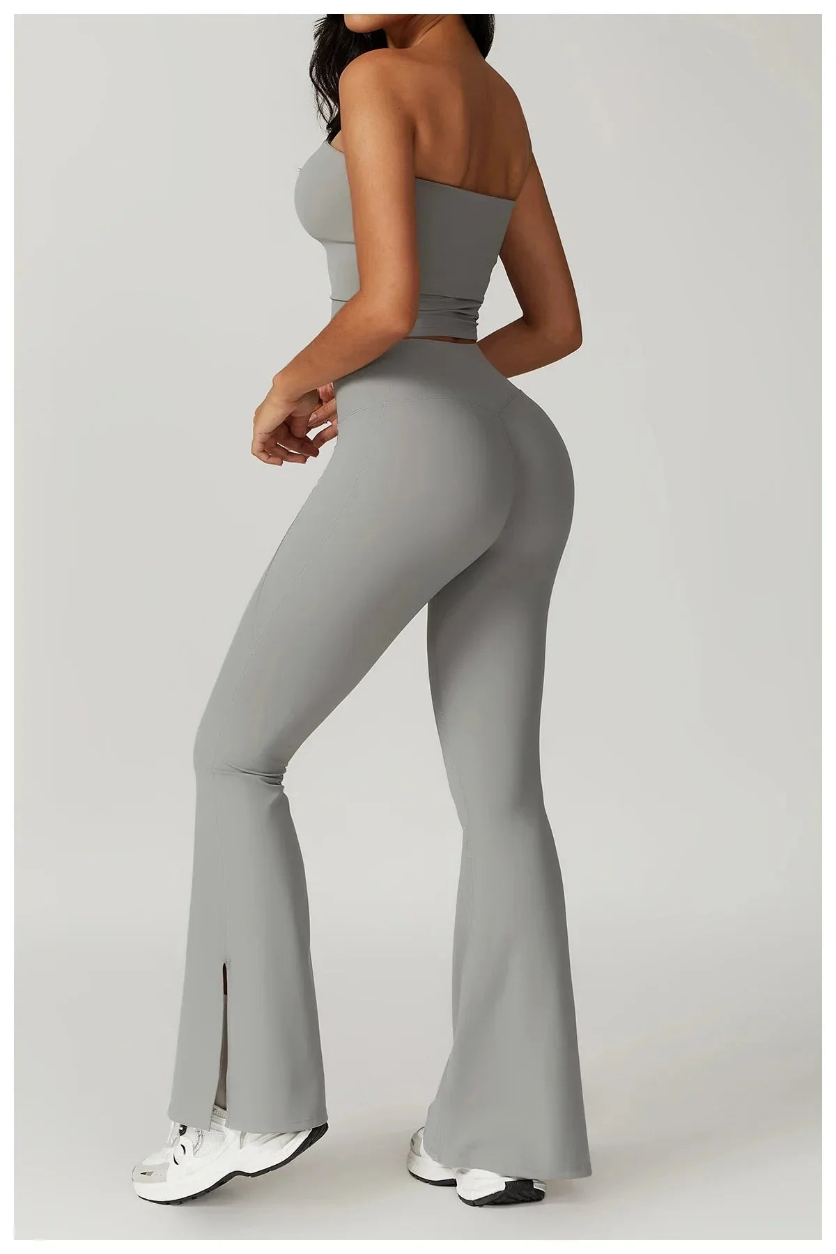 Elevate Your Workout: Flared Performance Leggings & Top Set