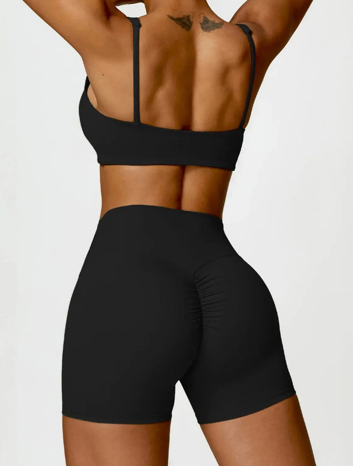 Elevate Your Workout with the Charm Flex Performance Bra and Shorts Set