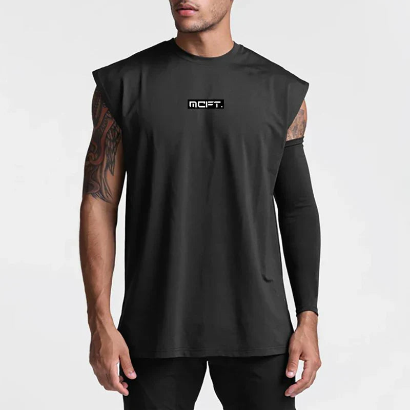 Black Iron Core Tank Top