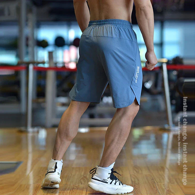 Light Blue Brave Shorts