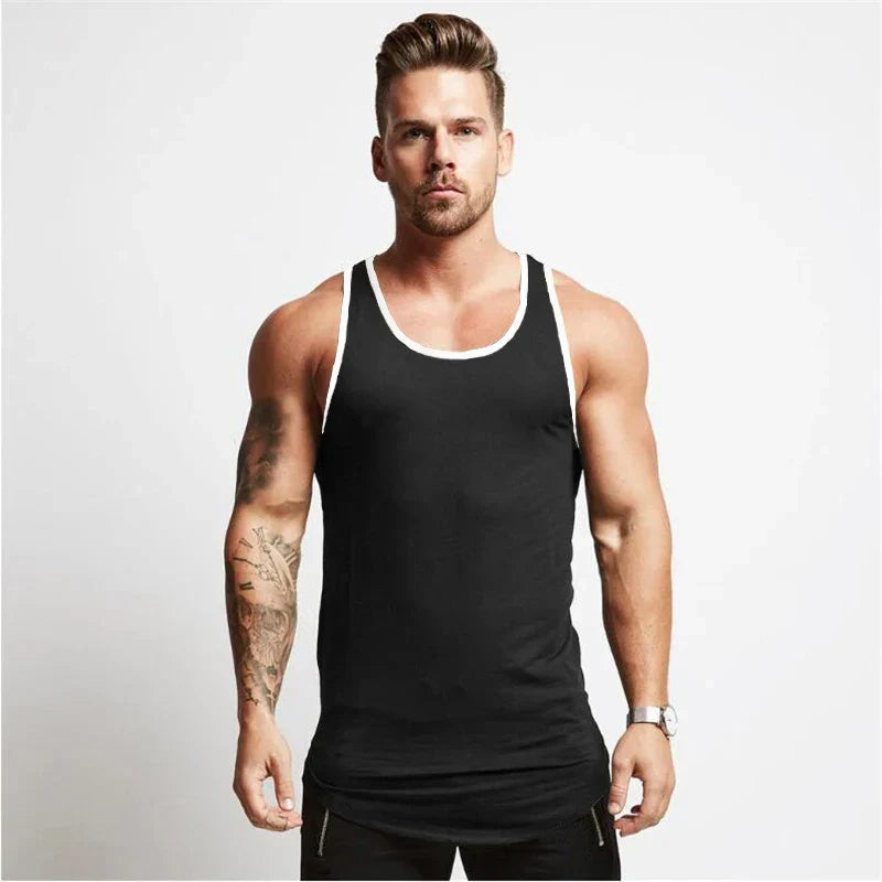 Black Active Core Tank Top