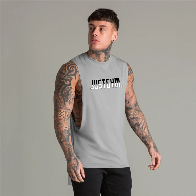 Grey Just Gym Tank Top