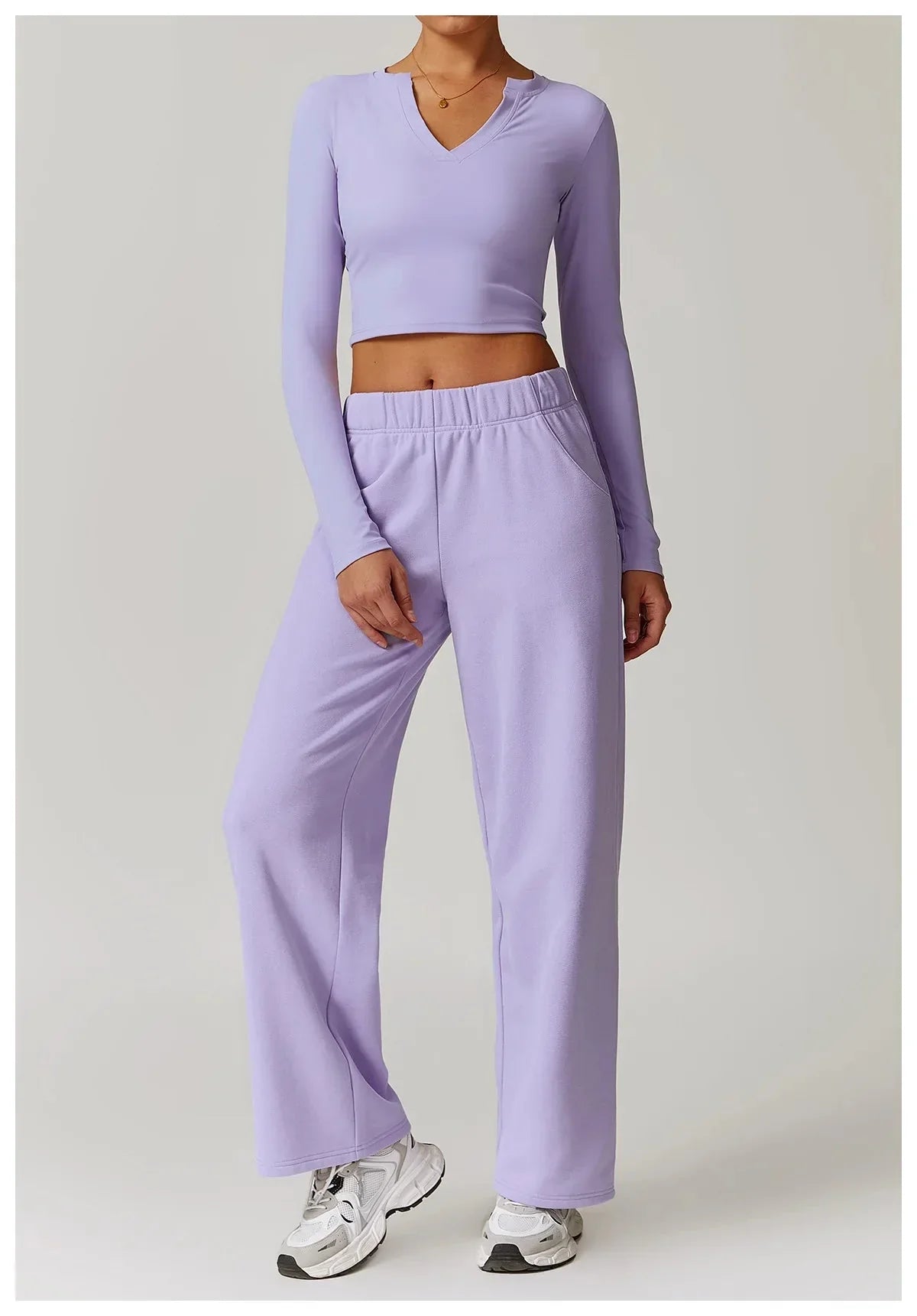 Transform Your Workout: Obsession Long Sleeve Activewear Set - Stylish Top & Comfy Pants
