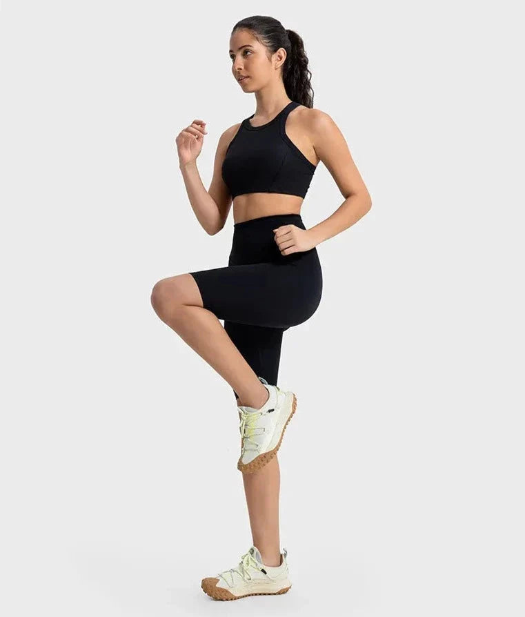 Elevate Fit High-Neck Sports Bra