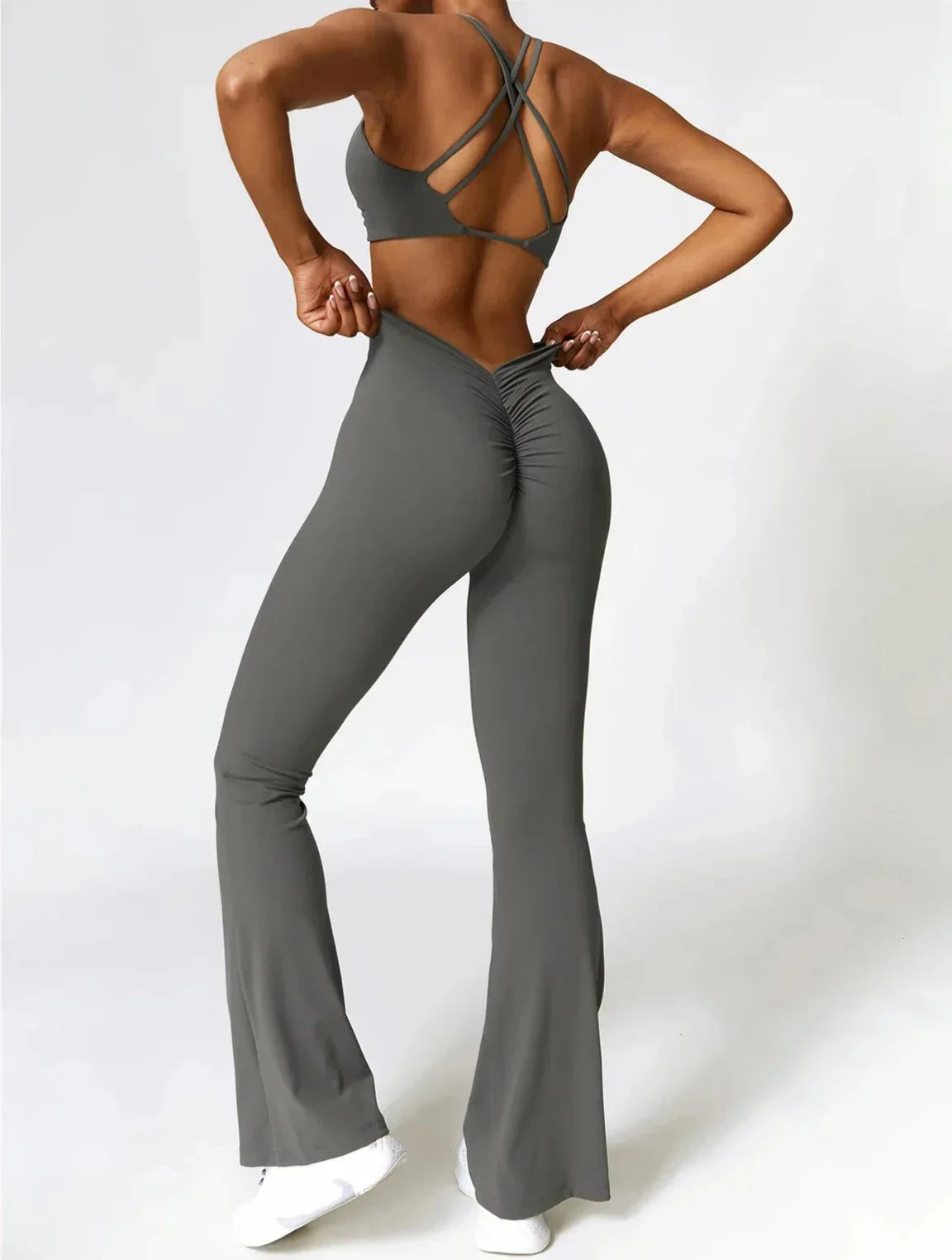 Elevate Your Workout with Our Stylish Redemption Gym Set: Leggings and Top!